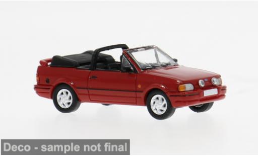 Ford Escort 1/87 PCX87 MK IV Cabriolet rot 1986 1:87 diecast model cars