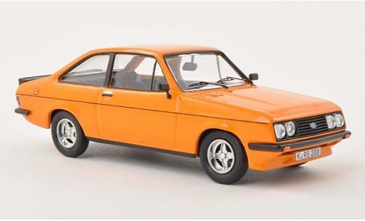 Ford Escort Berlina 1/43 WhiteBox MKII 2000 orange 1978 diecast model cars