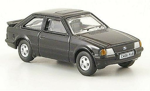 Ford Escort XR3i 1/76 Oxford MkIII black 1982 diecast model cars
