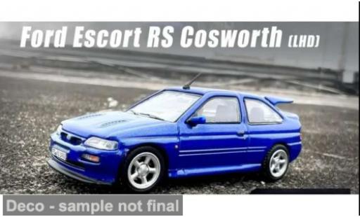 Ford Escort 1/64 INNO64 RS Cosworth blau 1:64