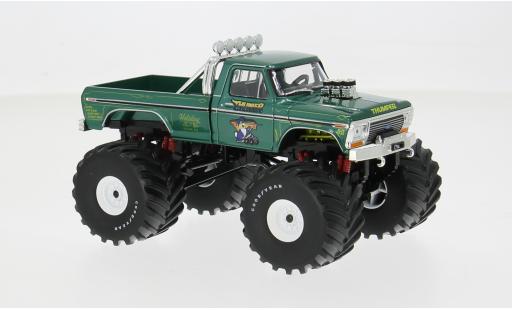 Ford F-250 1/43 Greenlight Monster Truck gr&Atilde;&frac14;n 1975 Kings of Crunch Series 5 1:43 diecast model cars