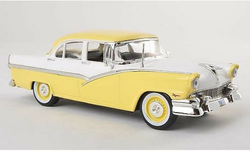 Ford Fairline Berline 1/43 WhiteBox yellow/white 1956 diecast model cars