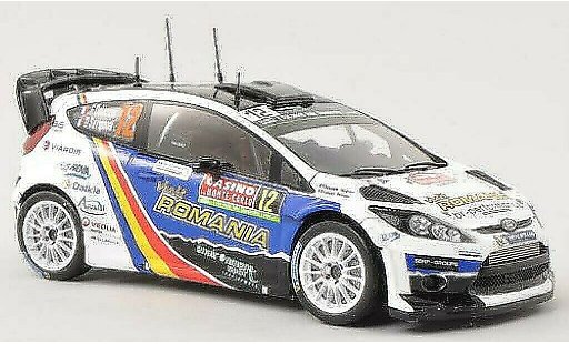 Ford Fiesta WRC 1/43 Spark No.12 Visit Romania Rally Monte Carlo 2014 /D.Savignoni diecast model cars