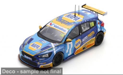 Ford Focus 1/43 Spark BTCC 2025 #116 A.Sutton 1:43 diecast model cars