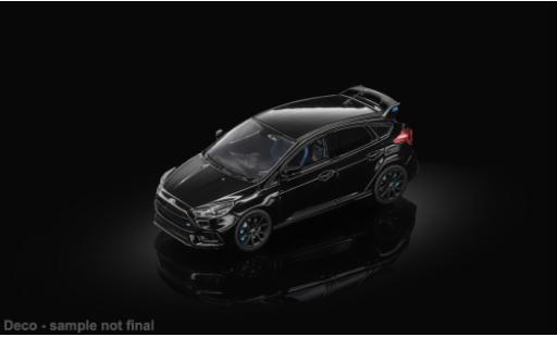 Diecast model cars Ford Focus RS schwarz 2018 1/64 Sun Star