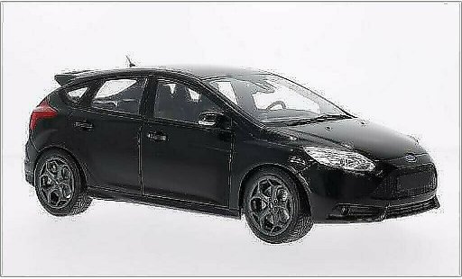 Ford Focus ST 1/18 Minichamps metallic black 2011 diecast model cars