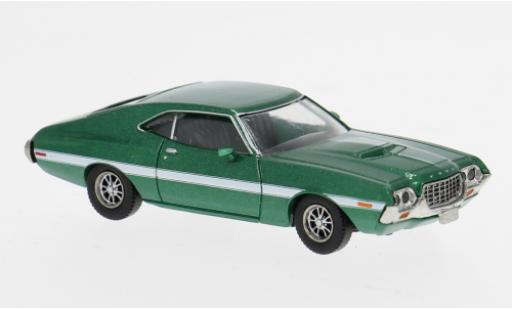 Ford Gran Torino 1/87 Brekina Sport gr&Atilde;&frac14;n/weiss 1969 1:87 diecast model cars