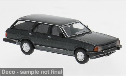 Diecast model cars Ford Granada II Turnier gr&Atilde;&frac14;n 1984 1/87 Brekina