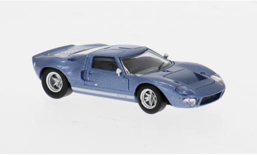 Diecast model cars Ford GT40 GT 40 blau 1966 1/87 Brekina