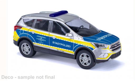 Ford Kuga 1/87 Busch 2017 Stadtpolizei Wiesbaden 1:87 diecast model cars
