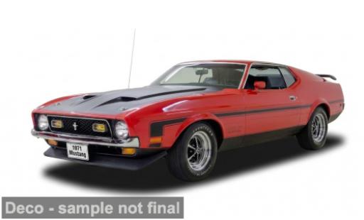 Diecast model cars Ford Mustang Boss 351 rot 1971 1/18 Sun Star