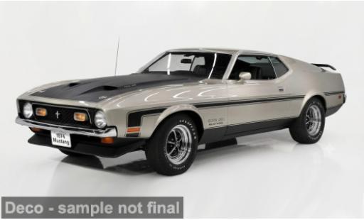 Diecast model cars Ford Mustang Boss 351 silber 1971 1/18 Sun Star