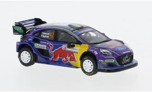 Ford Puma 1/64 Mini GT Rally1 #42 1:64 diecast model cars