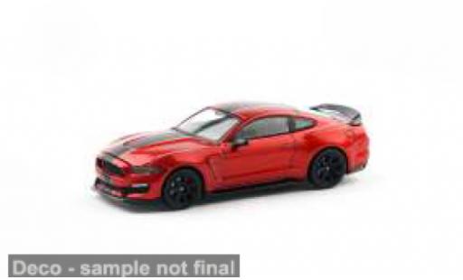 Diecast model cars Shelby Mustang Base Ford GT-350R red/black 1/64 Pop Race