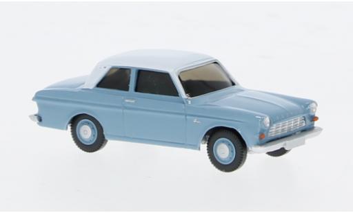 Ford Taunus 1/87 Wiking 12M blau diecast model cars