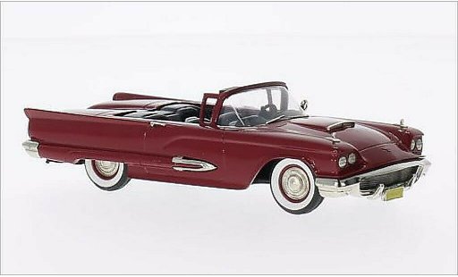 Ford Thunderbird Squarebird 1/43 Brooklin Convertible red 1959 diecast model cars
