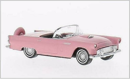 Ford Thunderbird Two-Seater 1/87 Busch Convertible pink 1956 diecast model cars