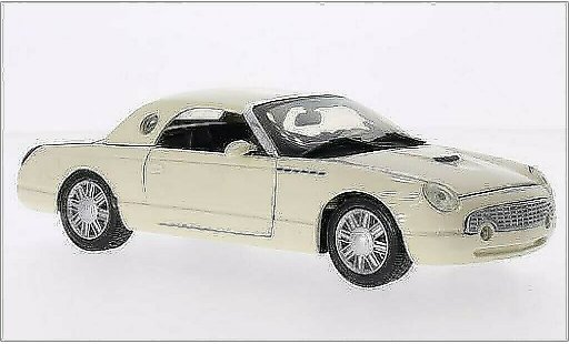 Ford Thunderbird Retro 1/24 Motormax Hardtop beige 2002 diecast model cars