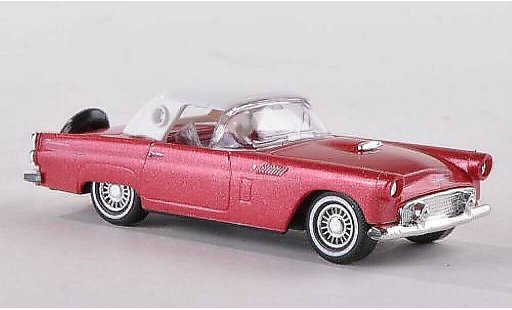 Ford Thunderbird Two-Seater 1/87 Busch Hardtop red 1956 diecast model cars