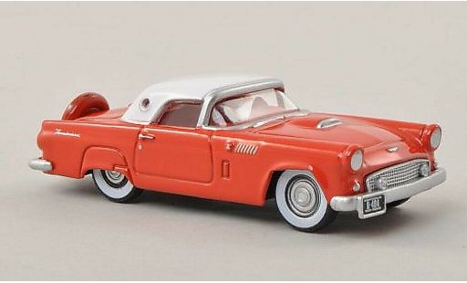 Ford Thunderbird Two-Seater 1/87 Oxford red/white 1956 diecast model cars