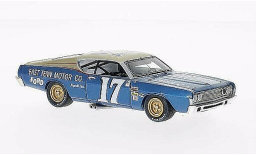 Ford Torino Berlina 1/43 Spark No.17 East Tenn. Motor Co. Darlington 400 1968 diecast model cars