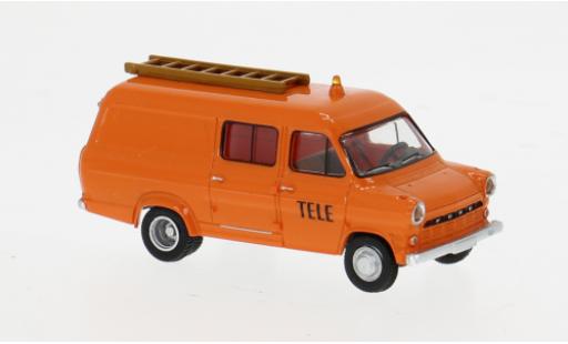 Diecast model cars Ford Transit 1970 Tele 1/87 Brekina