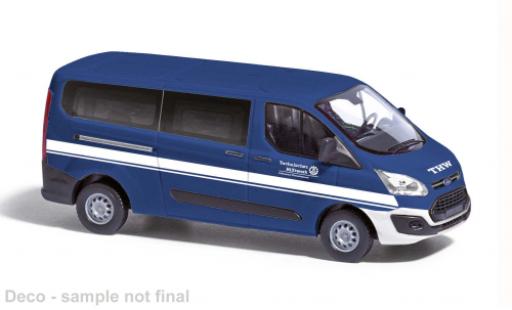 Ford Transit 1/87 Busch Custom Bus 2012 THW F&uuml;rstenfeldbruck 1:87 diecast model cars