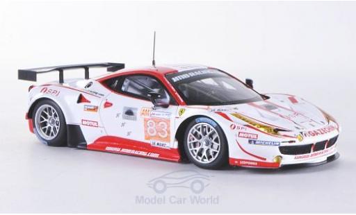 Diecast model cars Ferrari 458 Italia GT2 1/43 Fujimi Italia GT2 No.83 JMB Racing 24h Le Mans 2012 Ferrari 458 Italia GT2 1/43 Fujimi Italia GT2 No.83 JMB Racing 24h Le Mans 2012 diecast model cars