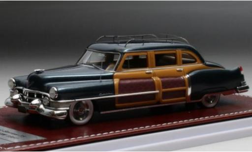 Cadillac Series 75 1/43 GIM   Great Iconic Models Schwartz metallic green/Holzoptik 1951 MGM diecast model cars