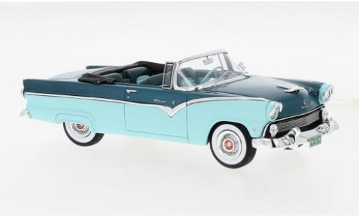 Diecast model cars Ford Fairlane 1/43 GIM   Great Iconic Models Sunliner metallise green/turquoise 1955 Ford Fairlane 1/43 GIM   Great Iconic Models Sunliner metallise green/turquoise 1955 diecast model cars