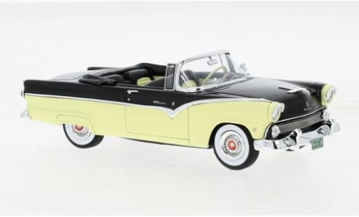 Diecast model cars Ford Fairlane 1/43 GIM   Great Iconic Models Sunliner black/yellow 1955 Ford Fairlane 1/43 GIM   Great Iconic Models Sunliner black/yellow 1955 diecast model cars
