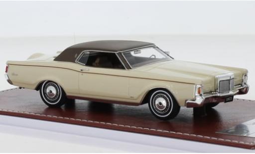 Lincoln Mark 1/43 GIM   Great Iconic Models III beige/braun 1971 1:43 diecast model cars
