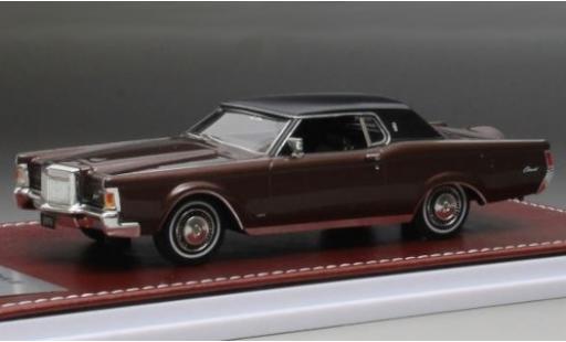 Lincoln Mark 1/43 GIM   Great Iconic Models III metallic brown/matt-black 1971 diecast model cars