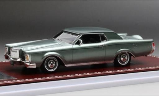Lincoln Mark 1/43 GIM   Great Iconic Models III metallic green/matt-green 1971 diecast model cars