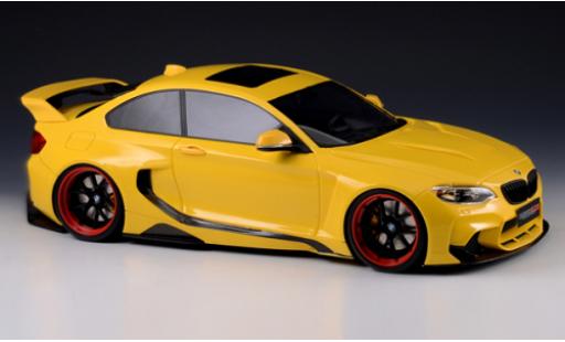 Diecast model cars Bmw M2 1/18 GLM 35i (F22) DarwinPRO MTC Black Sails Widebody yellow 2015 Bmw M2 1/18 GLM 35i (F22) DarwinPRO MTC Black Sails Widebody yellow 2015 diecast model cars