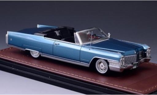 Diecast model cars Cadillac Eldorado 1/43 GLM Convertible metallic blue 1965 Cadillac Eldorado 1/43 GLM Convertible metallic blue 1965 diecast model cars