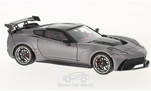 Diecast model cars Chevrolet Corvette C7 1/43 GLM Widebody DarwinPRO Black Sails matt-grey/black 2016 Chevrolet Corvette C7 1/43 GLM Widebody DarwinPRO Black Sails matt-grey/black 2016 diecast model cars