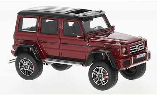 Diecast model cars Mercedes Classe G 1/43 GLM G550 4x4 metallic red/black 2016 Mercedes Classe G 1/43 GLM G550 4x4 metallic red/black 2016 diecast model cars