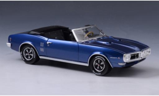 Diecast model cars Pontiac Firebird 1/43 GLM 400 Convertible blue 1968 Pontiac Firebird 1/43 GLM 400 Convertible blue 1968 diecast model cars