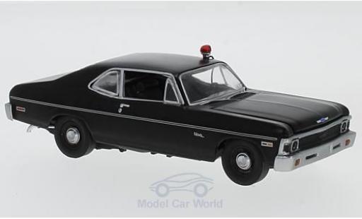 Diecast model cars Chevrolet Nova 1969 1/43 GMP matt-black Hunter (TV Serie) 1969 Chevrolet Nova 1969 1/43 GMP matt-black Hunter (TV Serie) 1969 diecast model cars