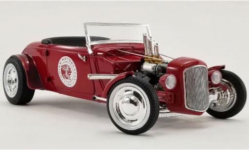 Diecast model cars Ford Hot Rod 1/18 GMP Roadster red Indian Motorcycle 1934 Ford Hot Rod 1/18 GMP Roadster red Indian Motorcycle 1934 diecast model cars