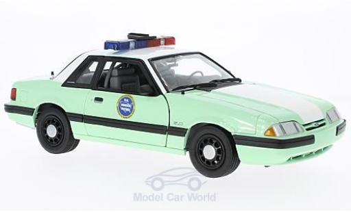 Diecast model cars Ford Mustang 1/18 GMP green/white United States Border Patrol SSP 1988 Ford Mustang 1/18 GMP green/white United States Border Patrol SSP 1988 diecast model cars