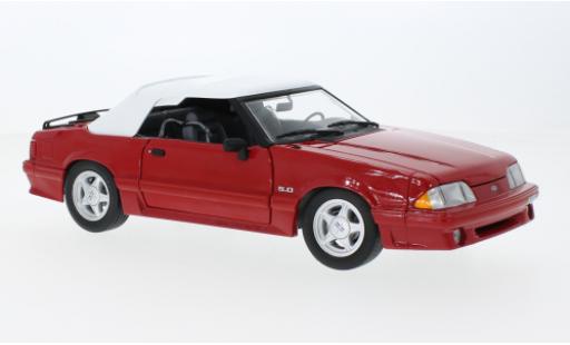 Diecast model cars Ford Mustang 1/18 GMP GT Cabriolet red/white Beverly Hills Cop II 1991 Ford Mustang 1/18 GMP GT Cabriolet red/white Beverly Hills Cop II 1991 diecast model cars