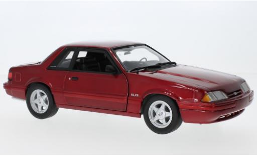 Diecast model cars Ford Mustang 1/18 GMP LX 5.0 metallise red 1993 Ford Mustang 1/18 GMP LX 5.0 metallise red 1993 diecast model cars