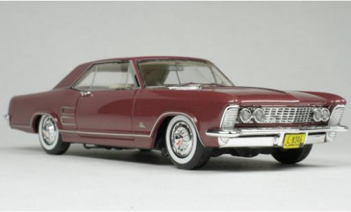 Diecast model cars Buick Riviera 1/43 Goldvarg Collections metallic red 1963 Buick Riviera 1/43 Goldvarg Collections metallic red 1963 diecast model cars