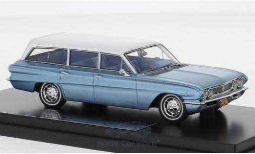 Diecast model cars Buick Special 1/43 Goldvarg Collections Station Wagon metallic blue/white 1962 Buick Special 1/43 Goldvarg Collections Station Wagon metallic blue/white 1962 diecast model cars