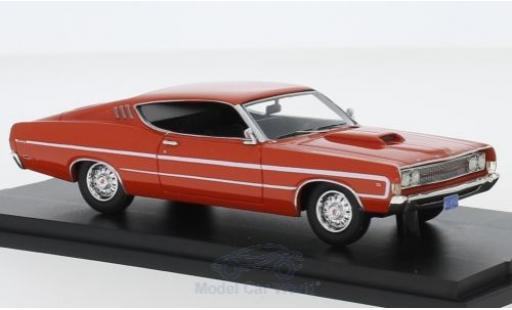 Diecast model cars Ford Torino 1/43 Goldvarg Collections orange 1969 Ford Torino 1/43 Goldvarg Collections orange 1969 diecast model cars
