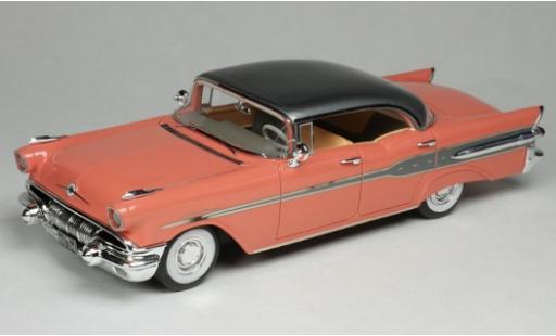 Diecast model cars Pontiac Star Chief 1/43 Goldvarg Collections Hardtop pink/metallic grey 1957 Pontiac Star Chief 1/43 Goldvarg Collections Hardtop pink/metallic grey 1957 diecast model cars