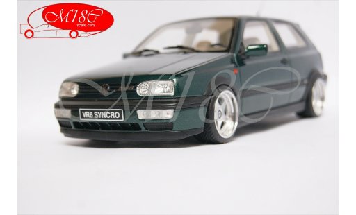 Volkswagen Golf VR6 1/18 Ottomobile synchro green jantes OZ Racing 17 pouces diecast model cars