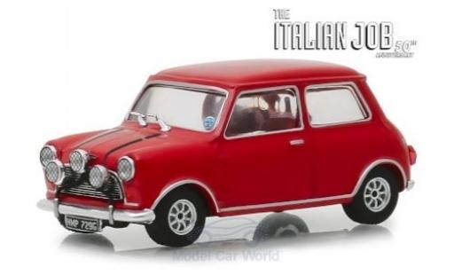 Diecast model cars Austin Mini 1/43 Greenlight Cooper S 1275 MkI red RHD The Italian Job 1967 Austin Mini 1/43 Greenlight Cooper S 1275 MkI red RHD The Italian Job 1967 diecast model cars